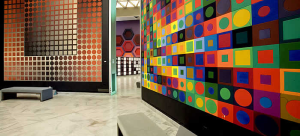 At the Fondation Vasarely